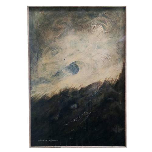 Galeazzo Viganò | Paesaggio | olio su tavoletta | h.cm. 50x35